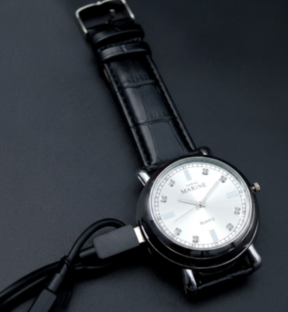 RELOJ MARINE CUERO ENCENDEDOR