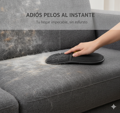 2 Guantes Quita Pelo l Tecnología para mantener tu ropa y muebles impecables.